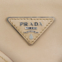 Prada City Calf Leather Bucket Bag Hardware