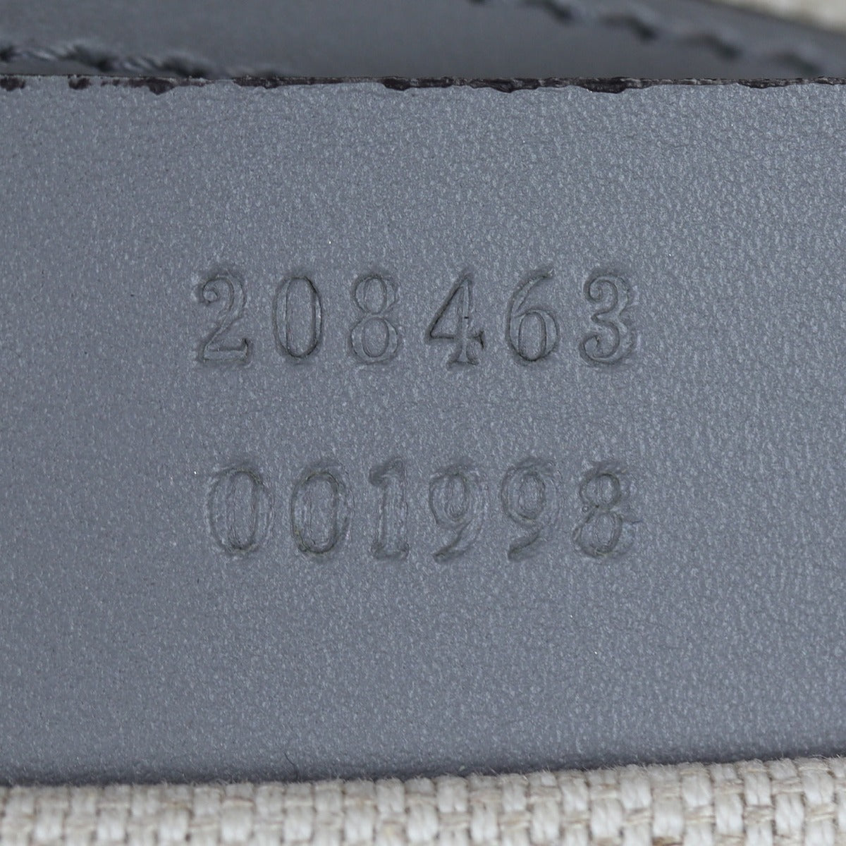 Gucci GG Supreme Briefcase Date Code