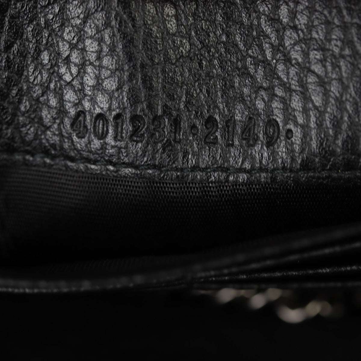 Gucci Dionysus Mini Leather Chain Wallet Date Code