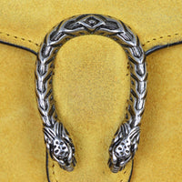 Gucci Dionysus Suede Chain Wallet Hardware