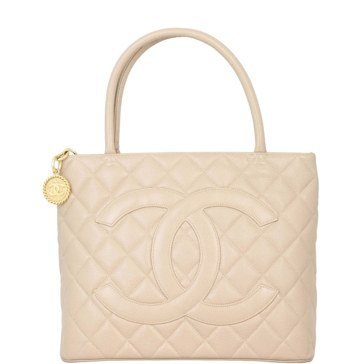 Chanel Medallion Tote | Beige
