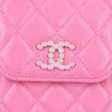 Chanel Phone Holder with Chain Hardware