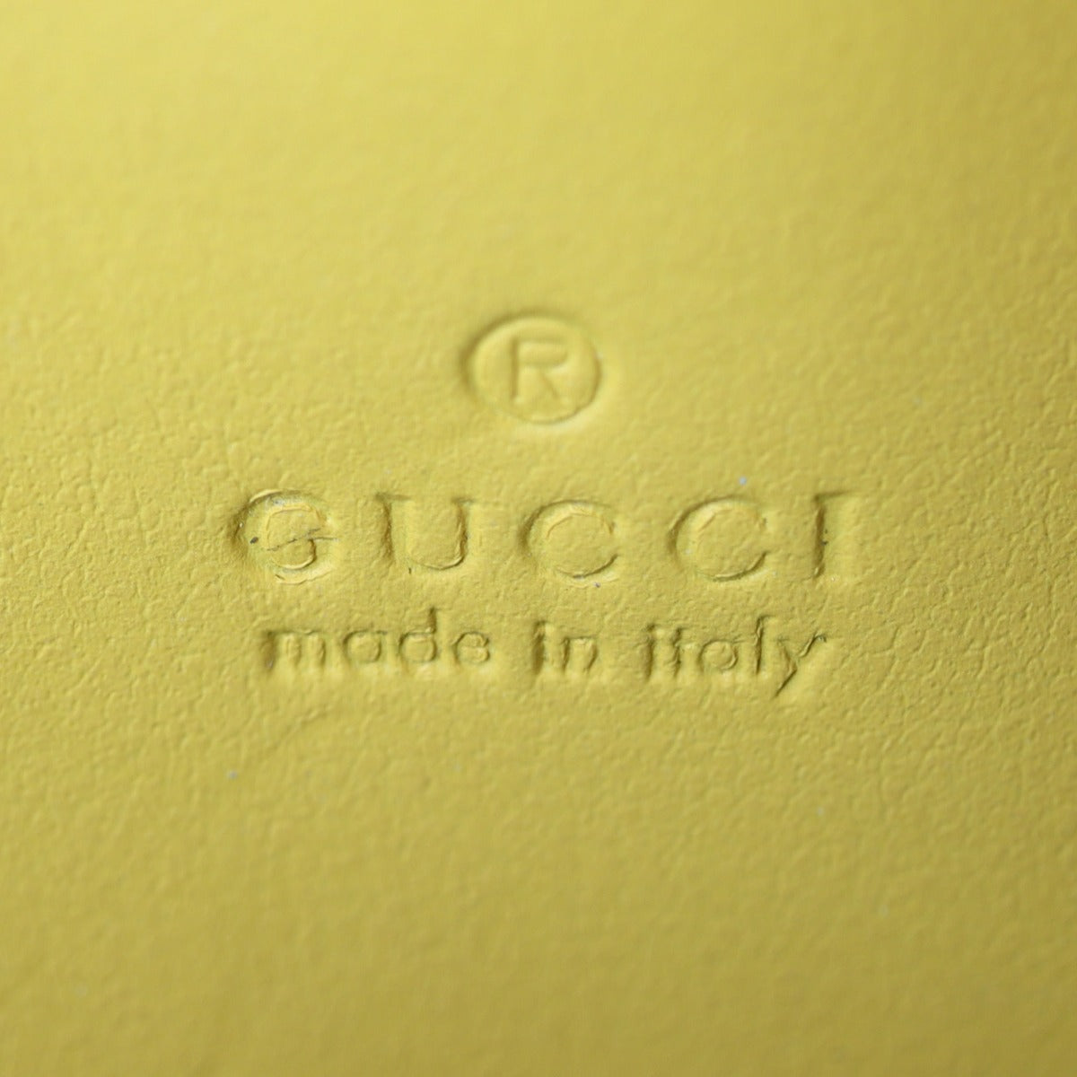 Gucci Dionysus Suede Chain Wallet Interior Stamp