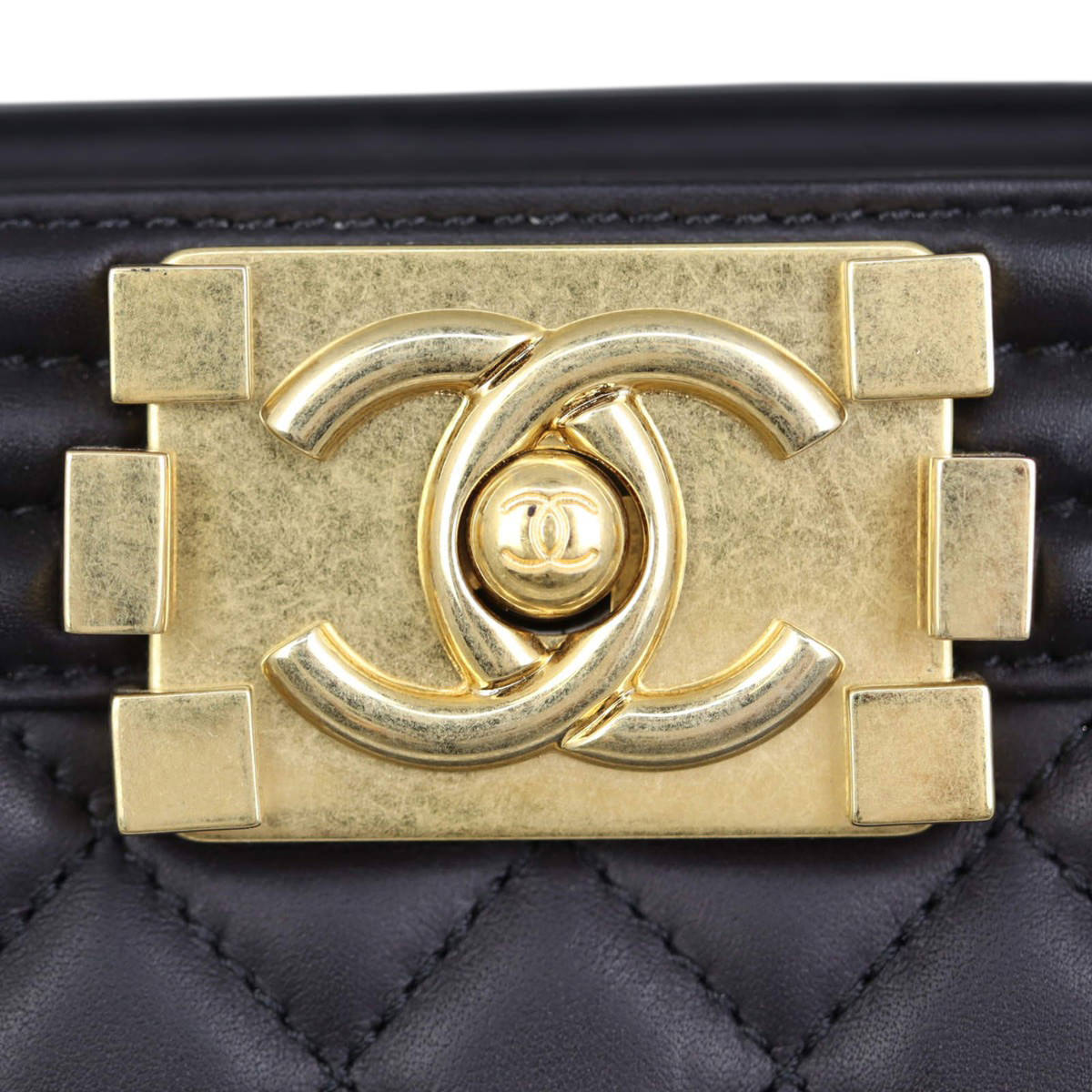 Chanel Boy Shopping Tote Hardware