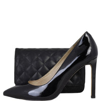 Chanel Mini Wallet on Chain | Black Diamond Quilted Lambskin