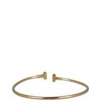 Tiffany & Co T Wire 18k Rose Gold Bracelet