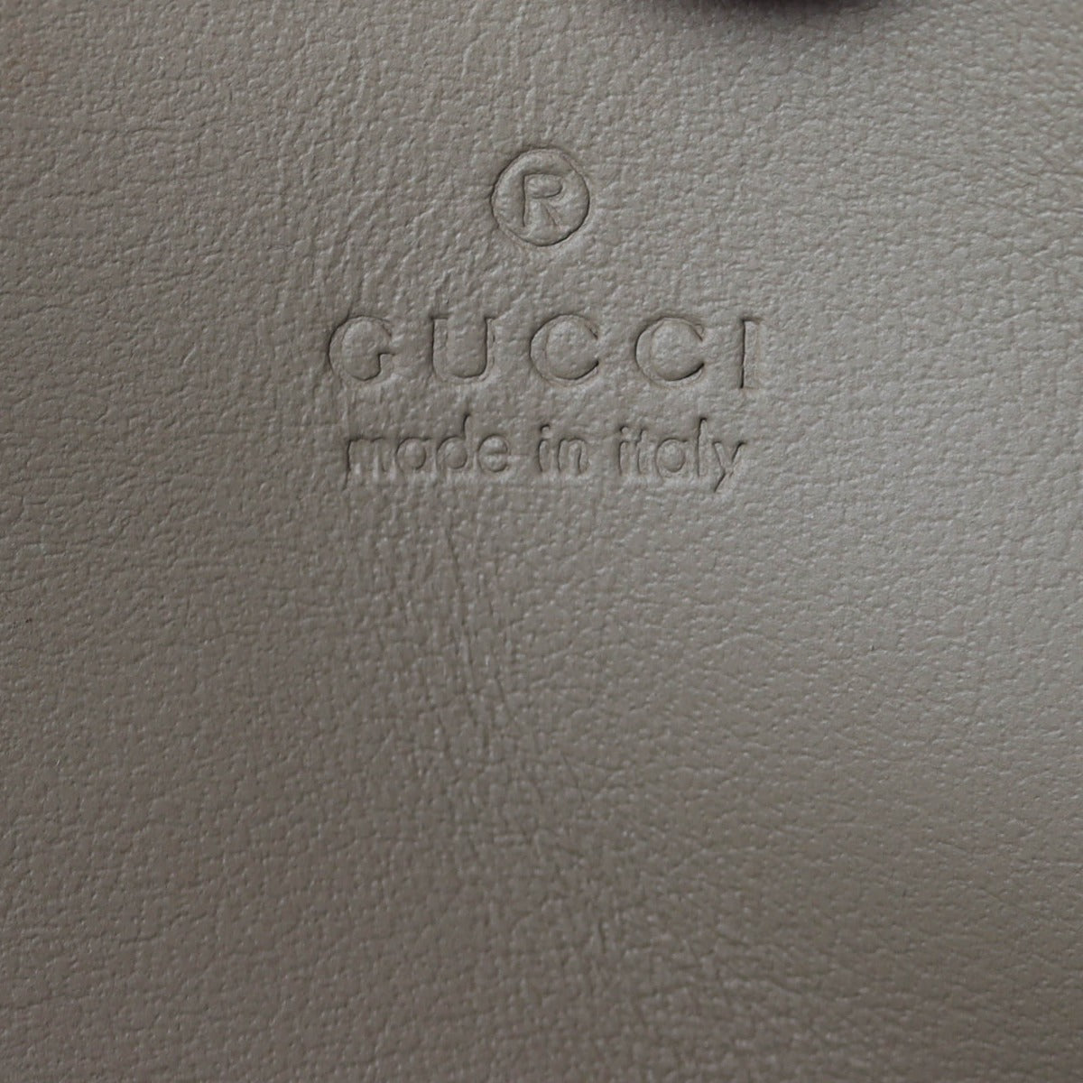 Gucci Dionysus GG Supreme Chain Wallet Interior Stamp