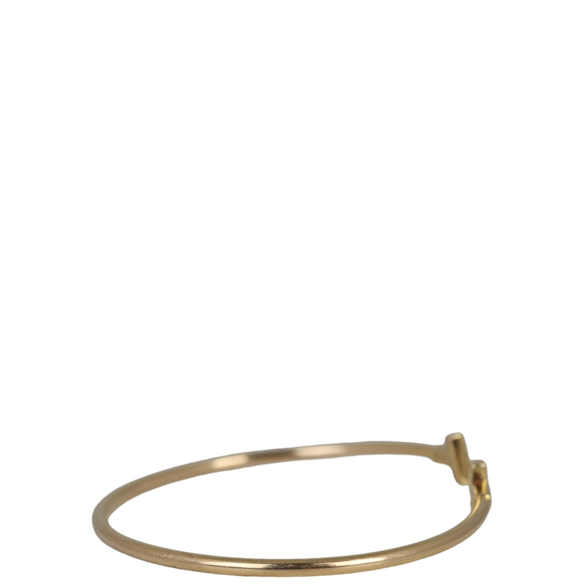 Tiffany & Co T Wire 18k Rose Gold Bracelet
