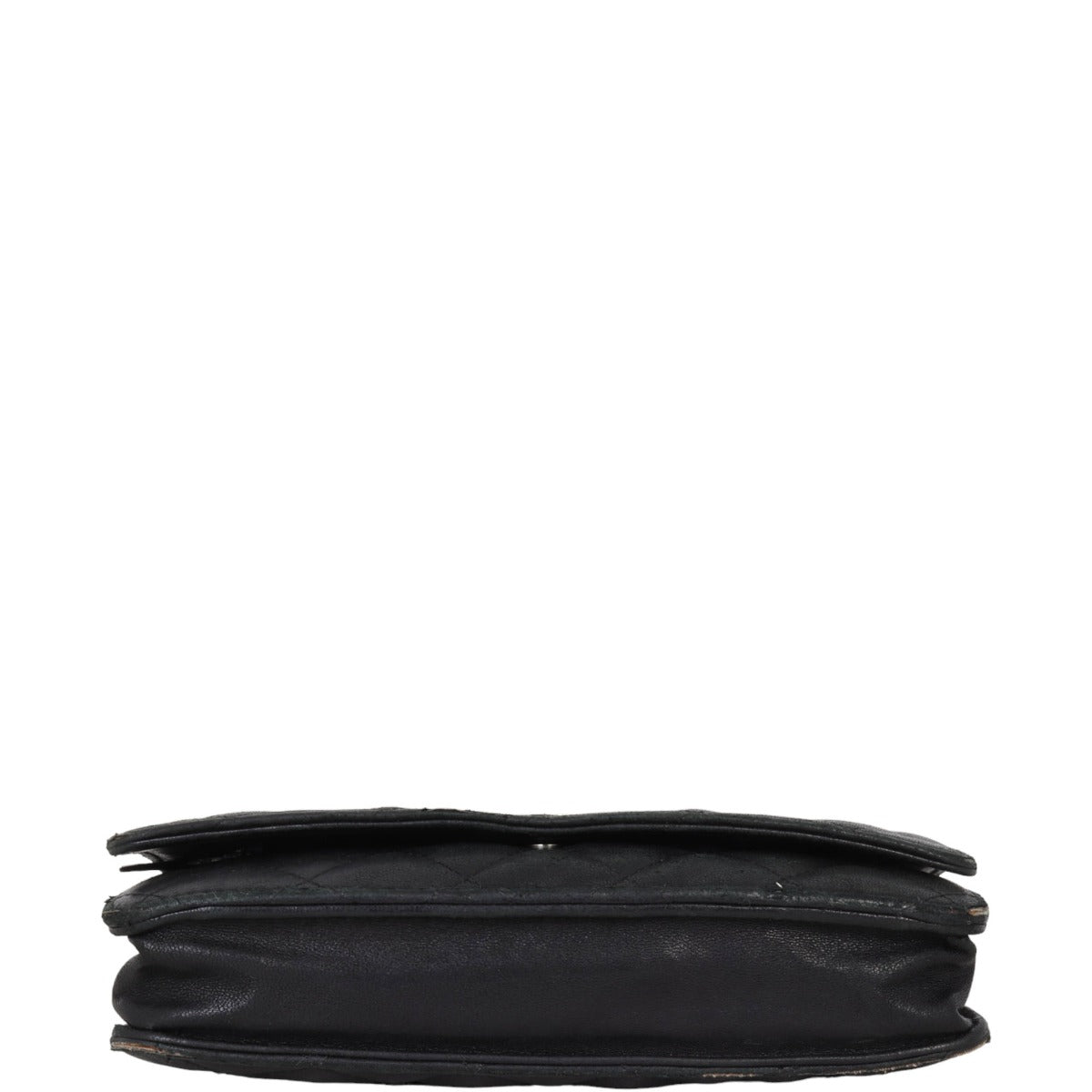 Chanel Mini Wallet on Chain | Black Diamond Quilted Lambskin