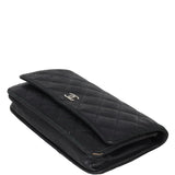 Chanel Mini Wallet on Chain | Black Diamond Quilted Lambskin