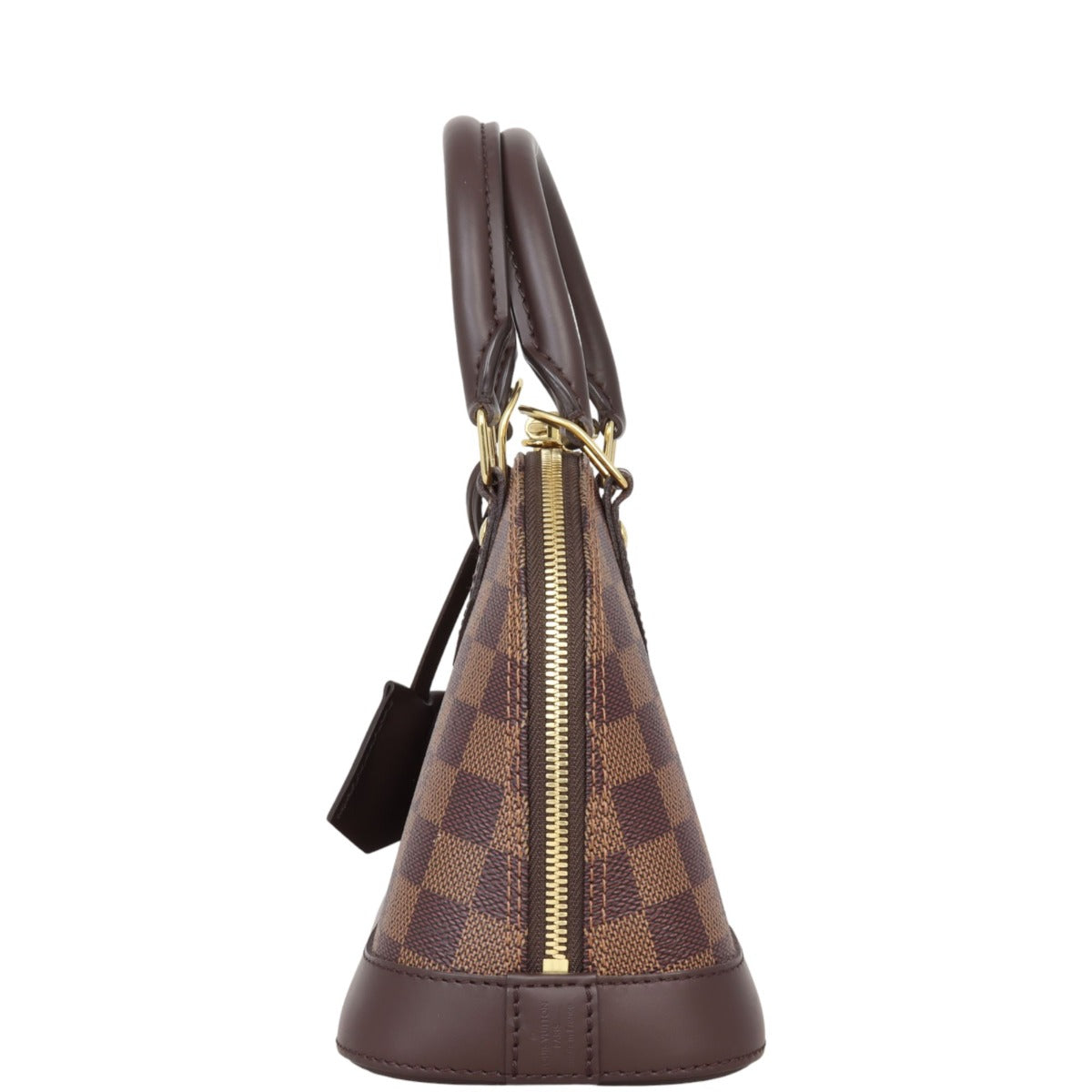 Louis Vuitton Alma BB Damier Ebene | Red Textile