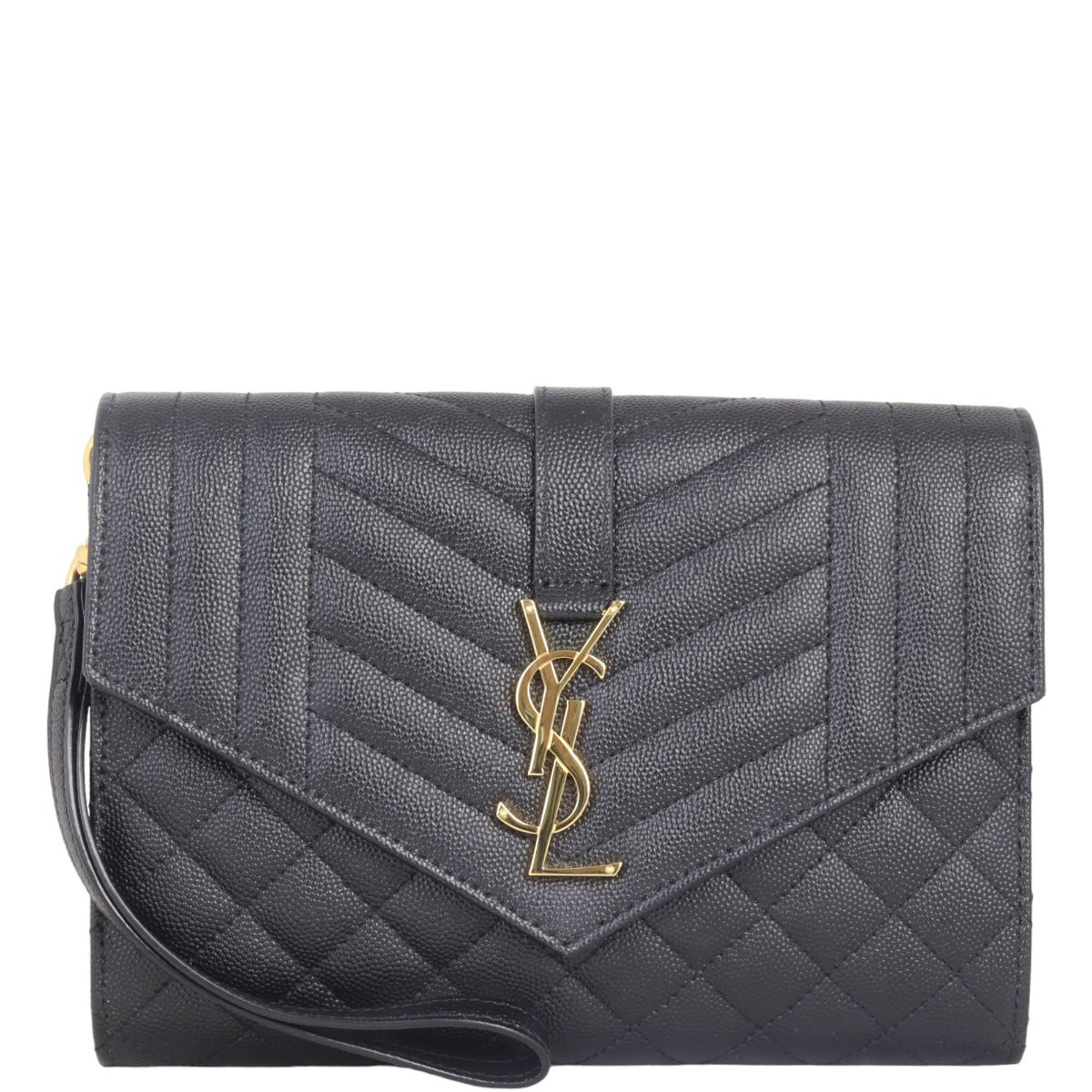 Saint Laurent Monogram Mix Matelasse Pouch