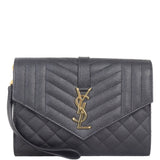 Saint Laurent Monogram Mix Matelasse Pouch