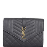Saint Laurent Monogram Mix Matelasse Pouch