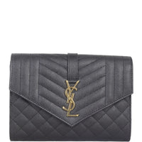 Saint Laurent Monogram Mix Matelasse Pouch