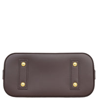 Louis Vuitton Alma BB Damier Ebene | Red Textile