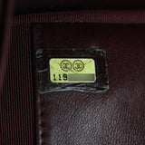 Chanel Mini Wallet on Chain | Black Diamond Quilted Lambskin