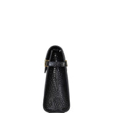 Saint Laurent Manhattan Shoulder Bag Medium Croc Embossed