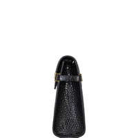 Saint Laurent Manhattan Shoulder Bag Medium Croc Embossed