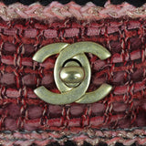 Chanel Tweed Braid Flap Bag Mini Rectangular Hardware