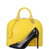 Louis Vuitton Alma PM Epi | Citron Yellow
