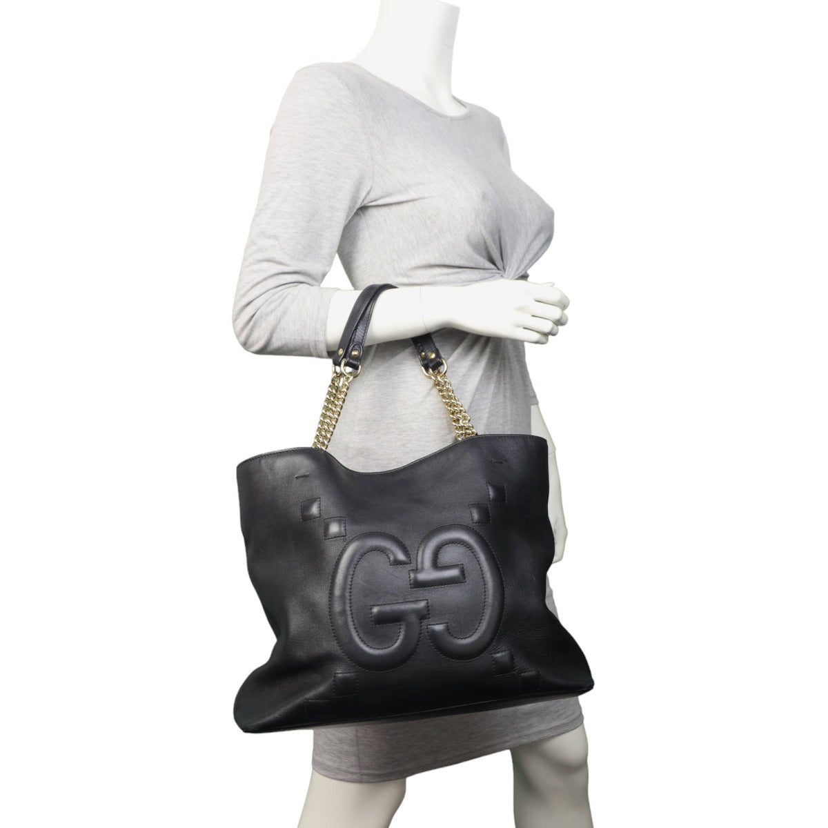 Gucci GG Embossed Apollo Tote