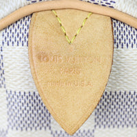 Louis Vuitton Speedy 30 Damier Azur Stamp