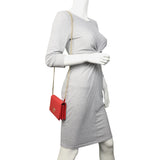 Prada Saffiano Chain Wallet