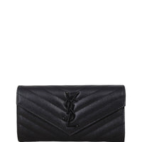 Saint Laurent Cassandre Flap Wallet