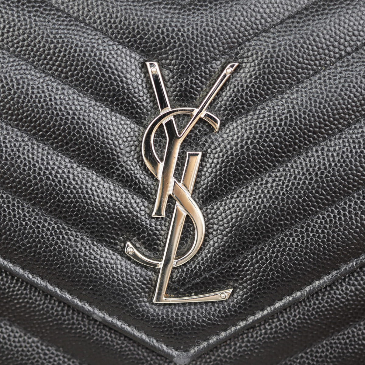 Saint Laurent Monogram Envelope Chain Wallet Hardware