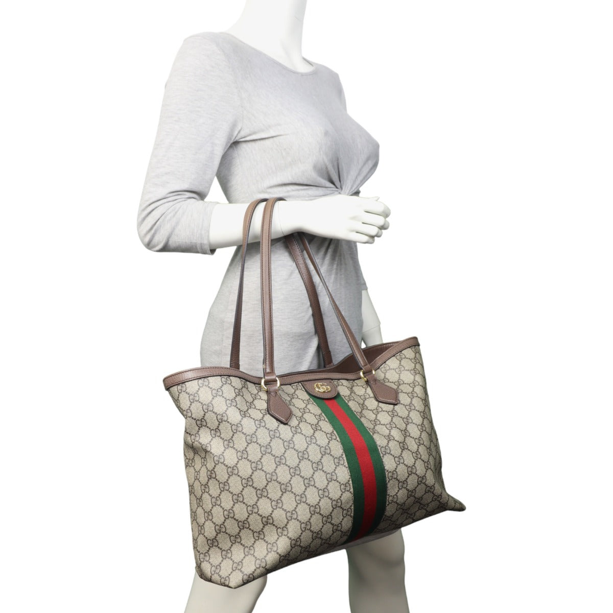Gucci Ophidia GG Supreme Medium Tote