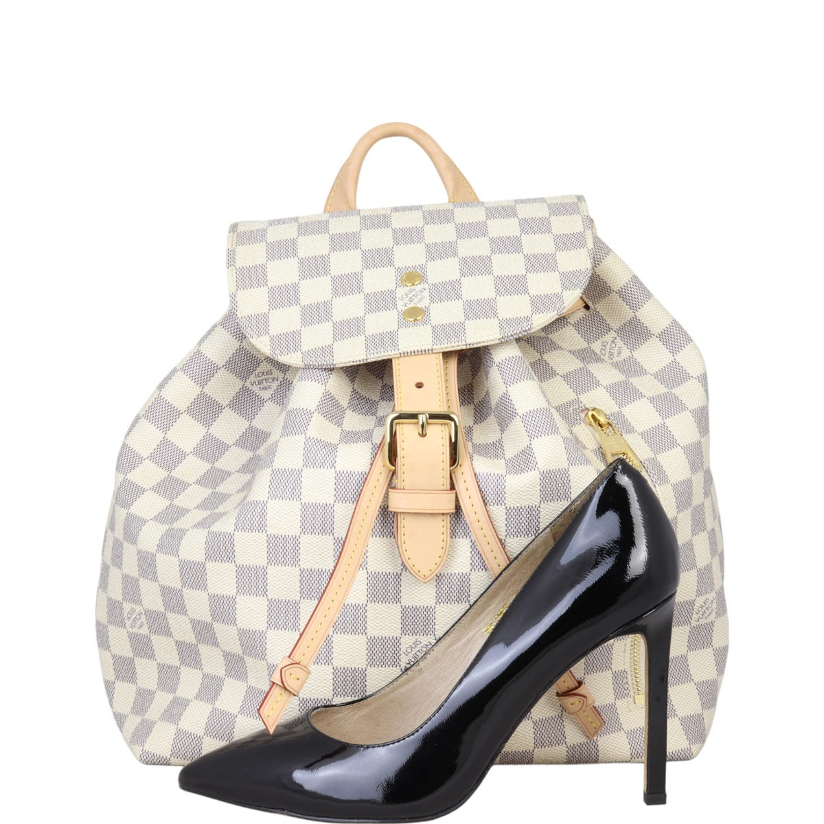 louis vuitton backpack sperone Louis Vuitton Sperone Backpack Damier Azur – Luxe.It.Fwd