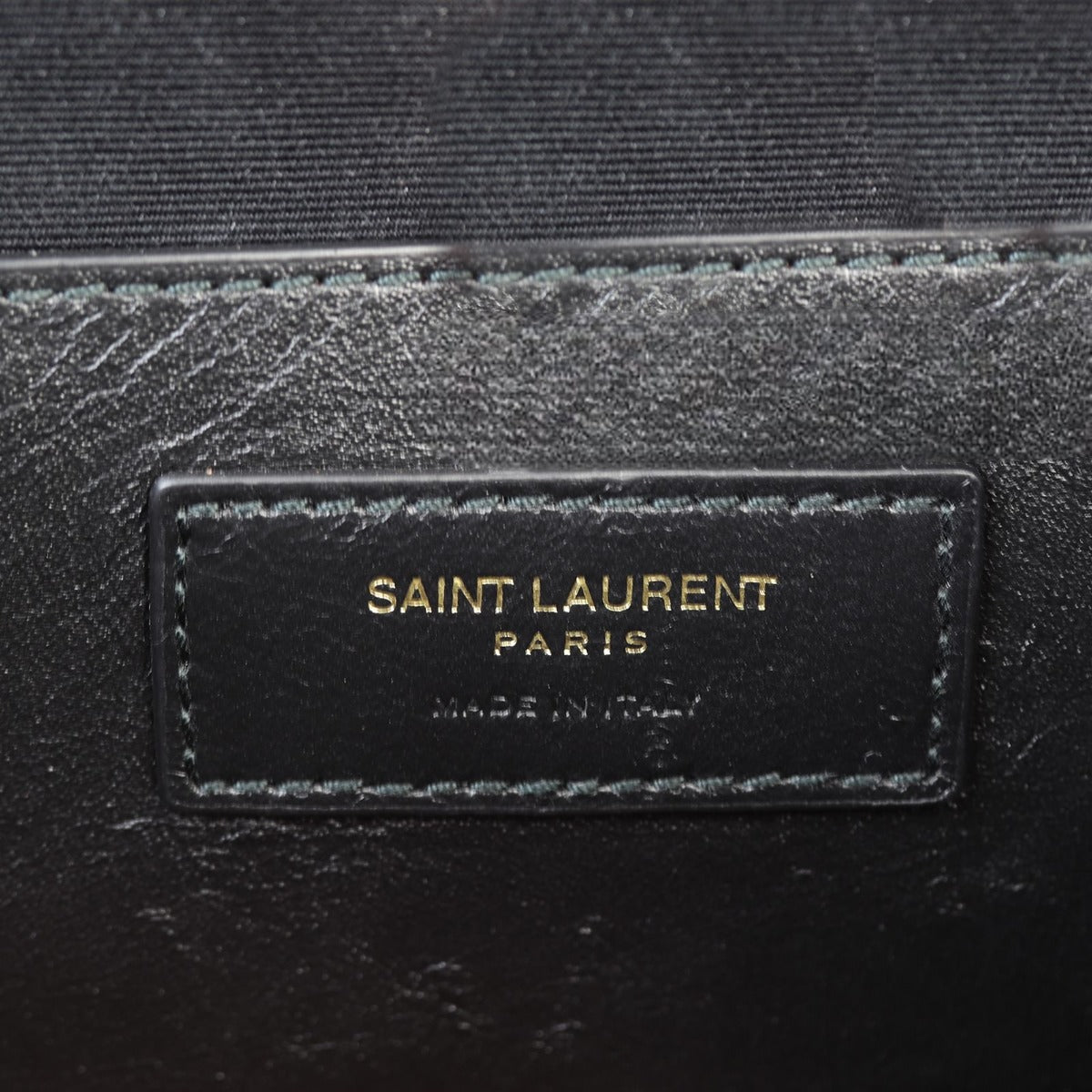 Saint Laurent Manhattan Shoulder Bag Medium Croc Embossed