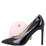 Chanel CC Round Clutch with Pearl Strap