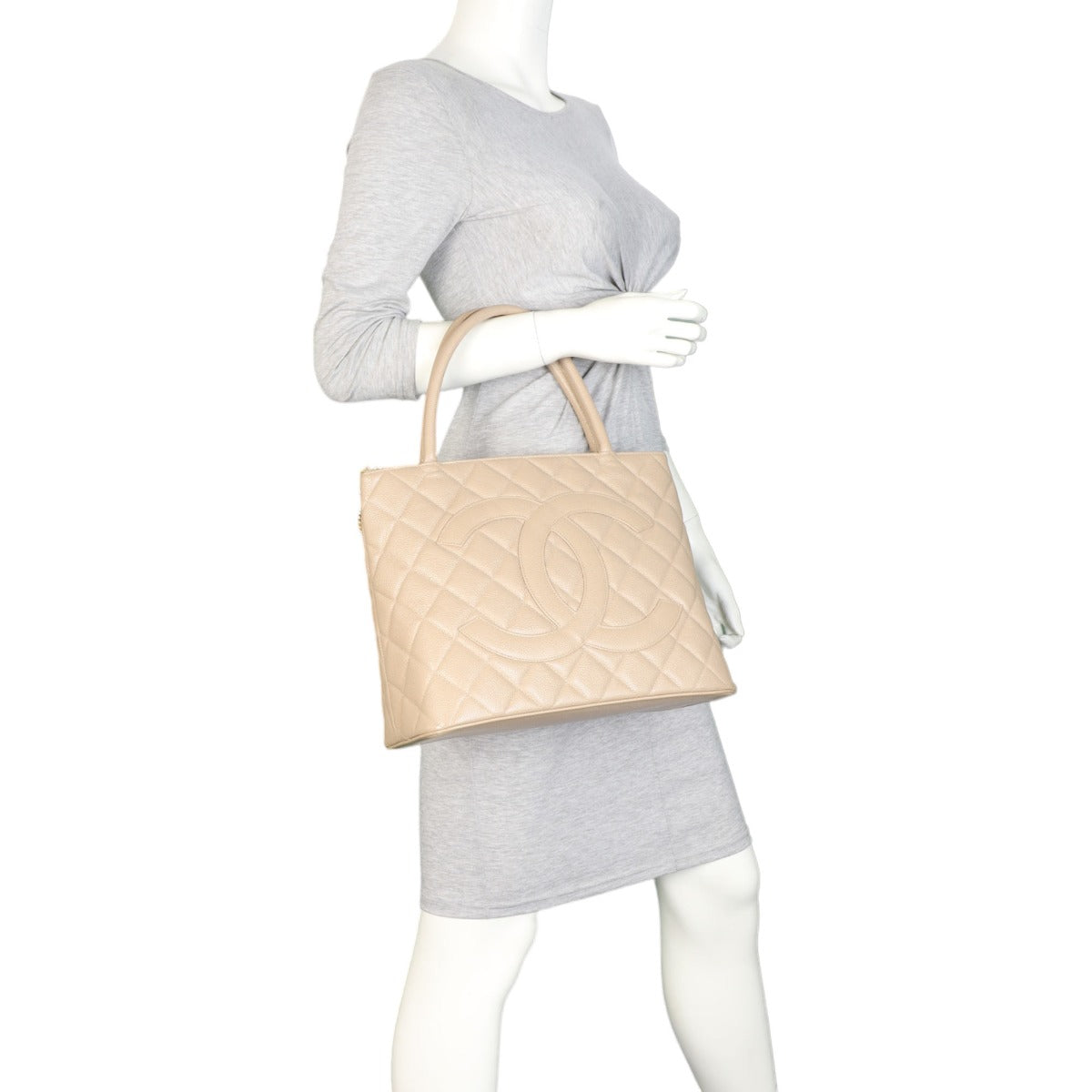 Chanel Medallion Tote | Beige