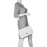 Chanel Classic Single Flap Jumbo | White
