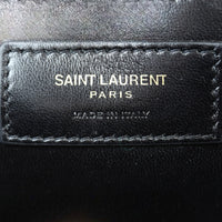 Saint Laurent Kate Tassel Clutch Croc-Embossed
