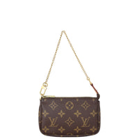 Louis Vuitton Mini Pochette Accessoires Monogram with Strap