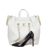 Chanel Shopping Tote Large Croc-Embossed