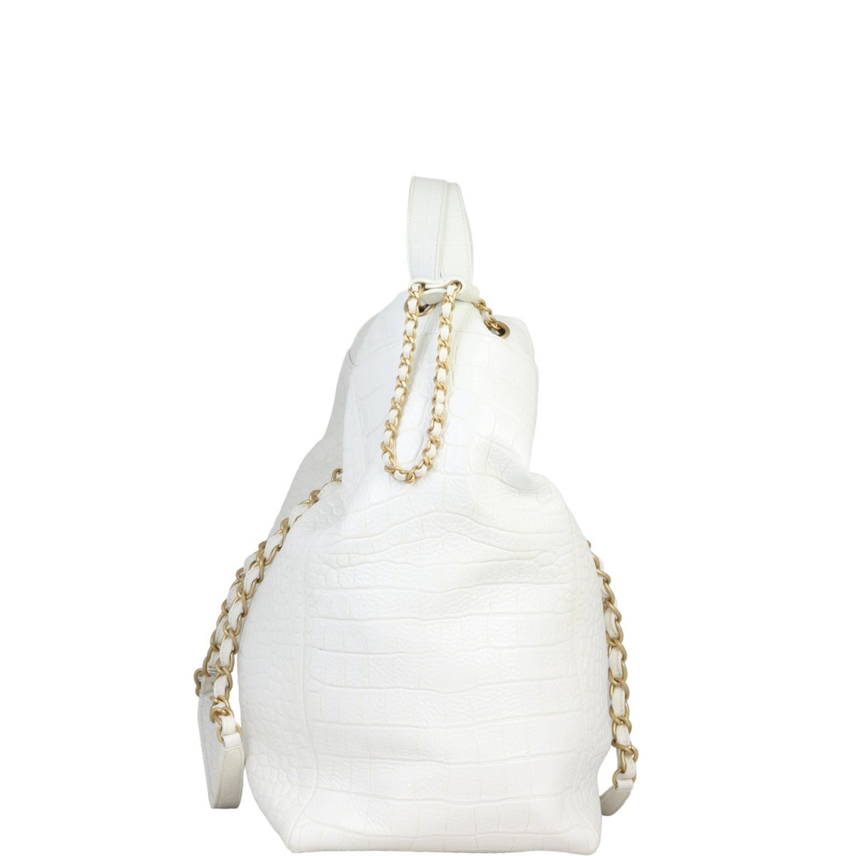 Chanel Shopping Tote Large Croc-Embossed