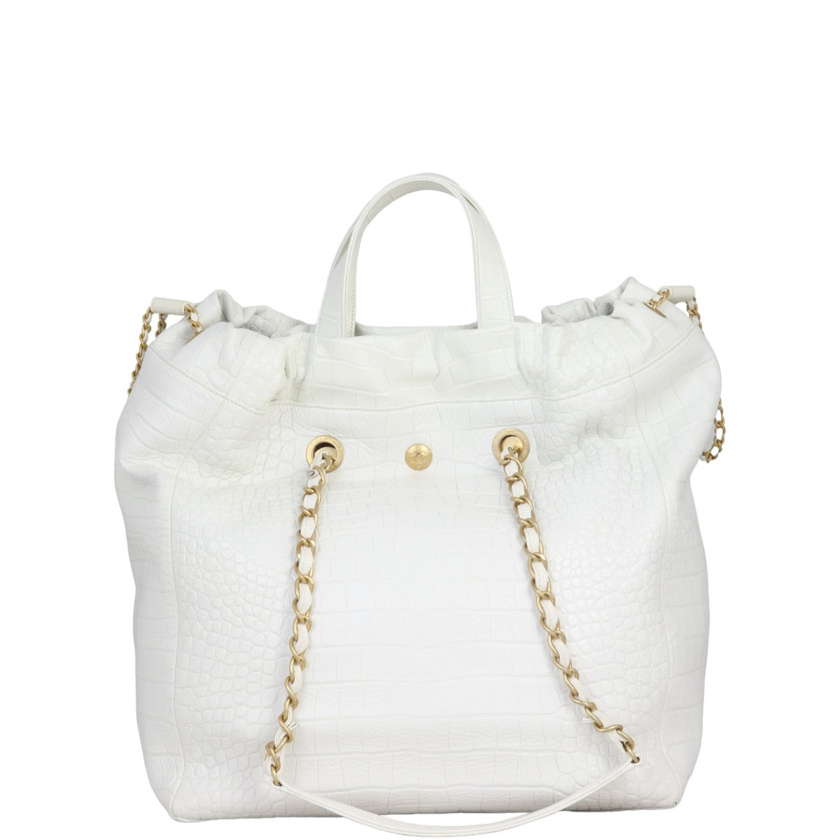 Chanel Shopping Tote Large Croc-Embossed