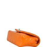 Chanel Classic Flap Mini Rectangular Bag Patent | Orange