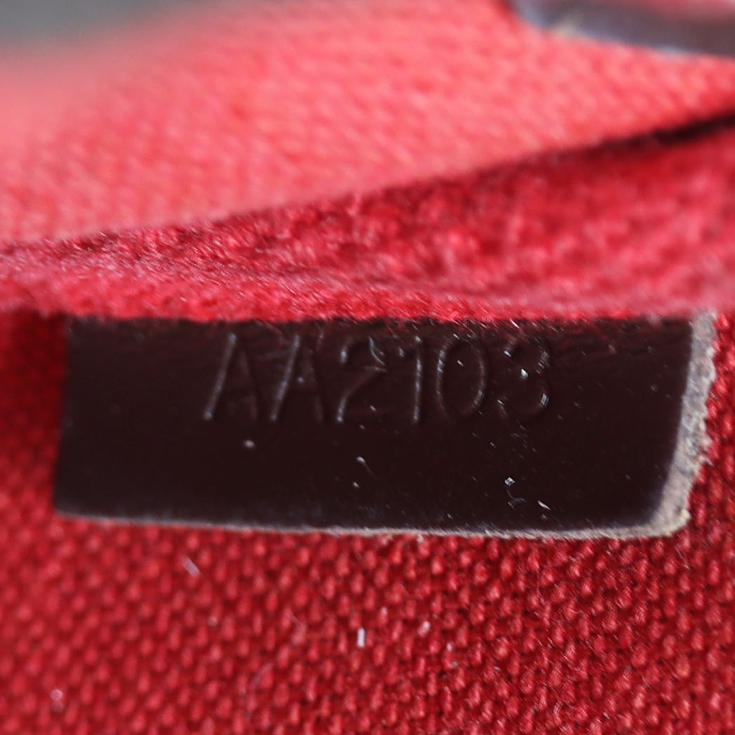 Louis Vuitton Eva Pochette Damier Ebene Date Code