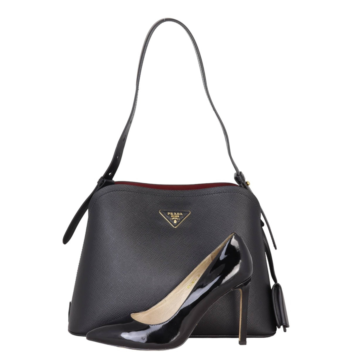 Prada Saffiano Cuir Matinee Bag Small