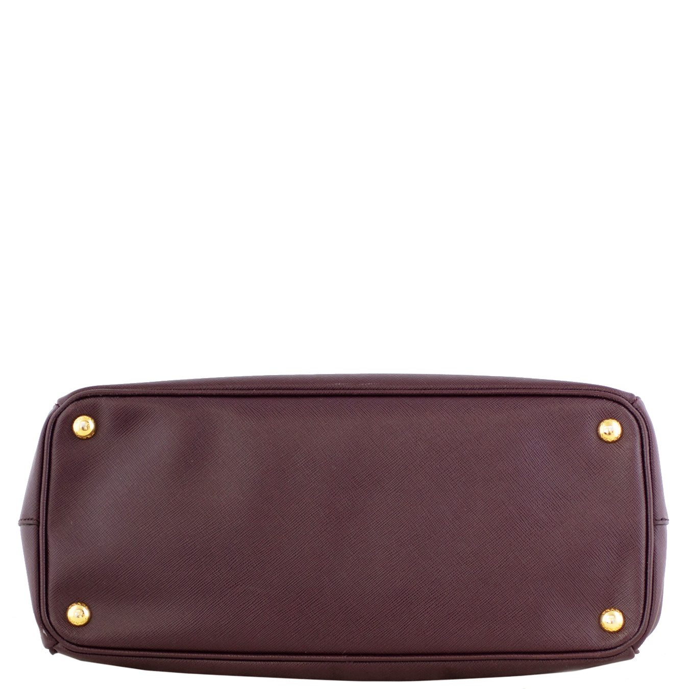 Prada Saffiano Lux Galleria Double Zip Tote Medium Base