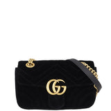 Gucci Marmont Velvet Mini Shoulder Bag