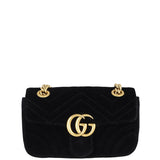 Gucci Marmont Velvet Mini Shoulder Bag