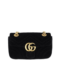 Gucci Marmont Velvet Mini Shoulder Bag