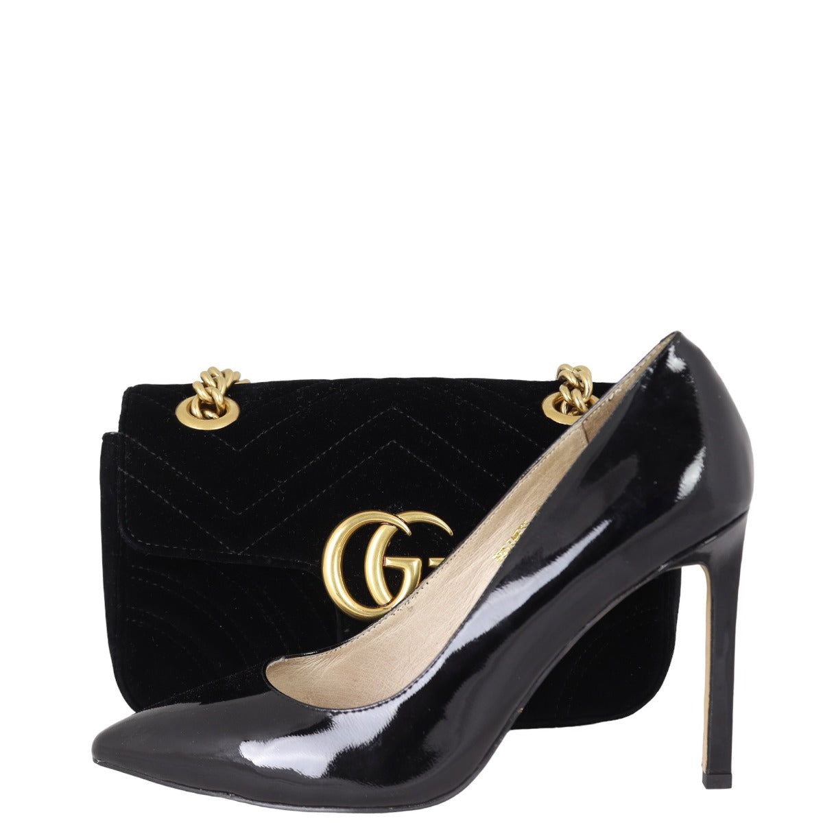 Gucci Marmont Velvet Mini Shoulder Bag