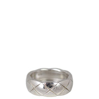 Chanel Coco Crush Ring 18k White Gold Small